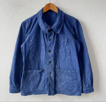 빈티지 프랑스군 워크 자켓 60s70s 밀리터리 커버올