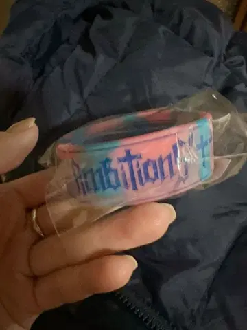 ONE OK ROCK Ambitions 굿즈 러버 밴드 핑크