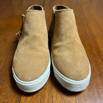[ 새상품 ] MINNETONKA 브라운 프린지 숏부츠 사이즈 6