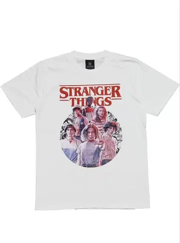 Stranger Things 화이트 셔츠