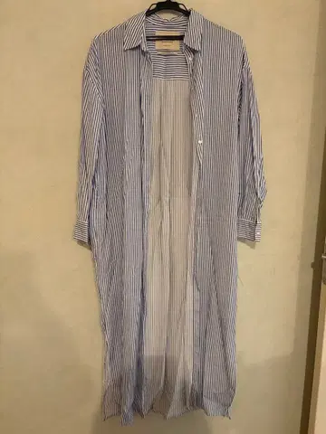 SCOTCH & SODA 스트라이프 롱 셔츠 원피스
