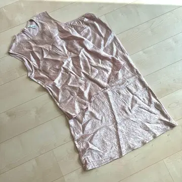 MANGO 새틴 블라우스 롱 스커트 핑크 실키 샤이니