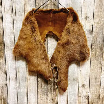 고급 무스탕 퍼스트숄 브라운 양가죽 숄 고급 빵소