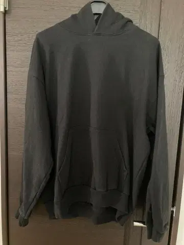 Los Angeles Apparel 블랙 후드티 14oz