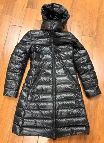 MONCLER 블랙 롱 다운 자켓 00