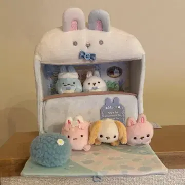 스미코구라시 토끼 마이스타룸 카페 장면 봉제 인형 토카게 테노리