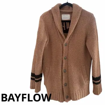 [ 새상품급 ] BAYFLOW 샤기 보아 가디건 사이즈 4