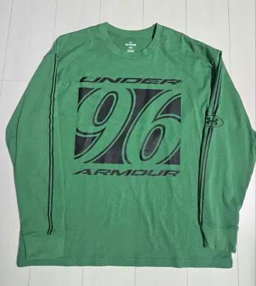 [ 미사용 새상품 ] UNDER ARMOUR 그린 2XL 긴팔 티셔츠