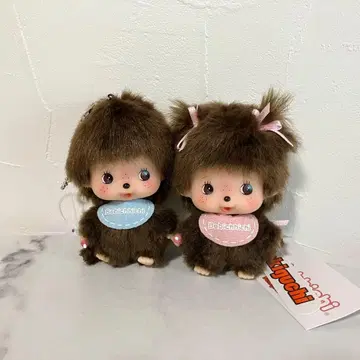 몬치치 얼굴 커진 베이비치치 SS 키체인 남아 여아 세트
