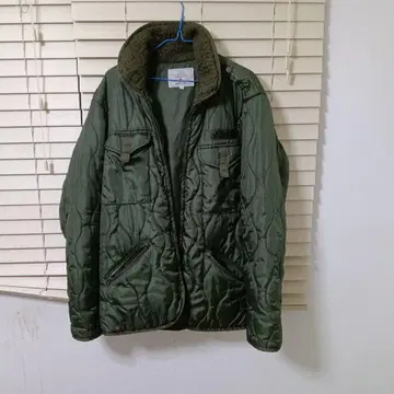 AVIREX 퀼팅 자켓 XL 올리브 그린