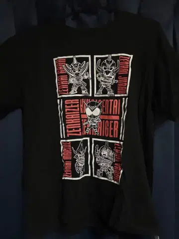 젠카이저 BANDAI 티셔츠 L 사이즈 블랙