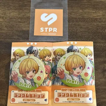 STPR POPUP STORE 랜덤 캔배치  x 2 스티커