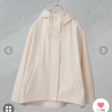 새상품 NANO universe 후드 블루종 마운틴 파카