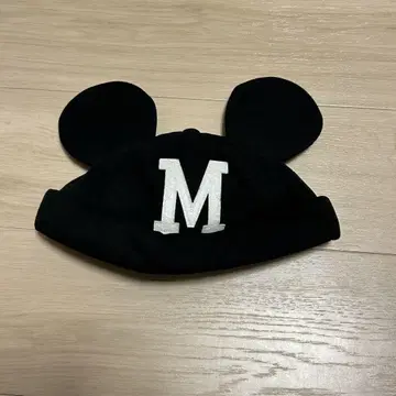 미키 귀도리 모자