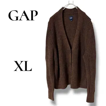 GAP 니트 가디건 여성용 XL 오버 사이즈 브라운