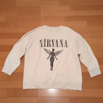 H&M NIRVANA 너바나 맨투맨 트레이닝복 M