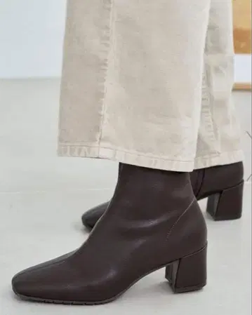 GRISE 숏부츠 브라운 M 사이즈 23.5cm 정도