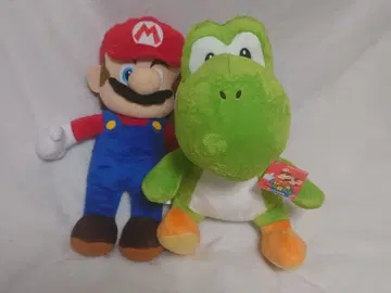 슈퍼 마리오 빅 사이즈 봉제 인형 마리오&요시 묶음 판매