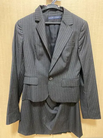 새상품급 랄프 로렌 그레이 스트라이프 수트 9호