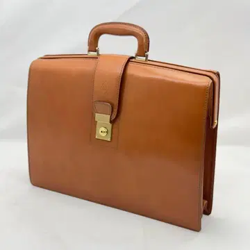 브라운 가죽 비즈니스 백 에이본 하우스/Avon House