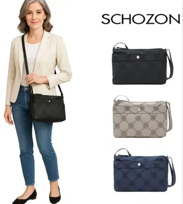 SCHOZON 숄더백 사선 크로스백