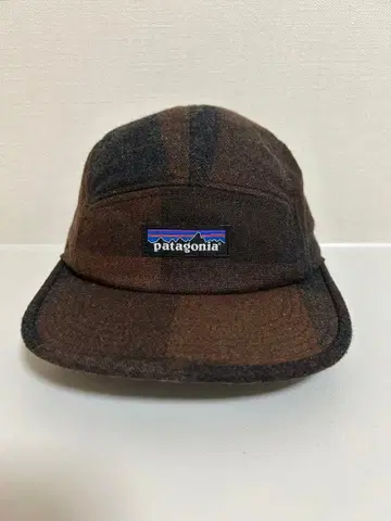 patagonia (파타고니아) 리사이클 울 캡 브라운 x 그레이