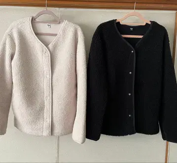 UNIQLO V넥 버튼 자켓 2가지 색상