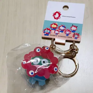 산리오 미야쿠미야쿠 변신 클리어 컬러 키링 한교동