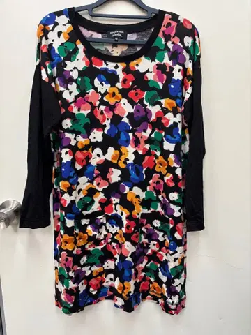 미사용품 SONIA RYKIEL 플라워 프린트 튜닉 40