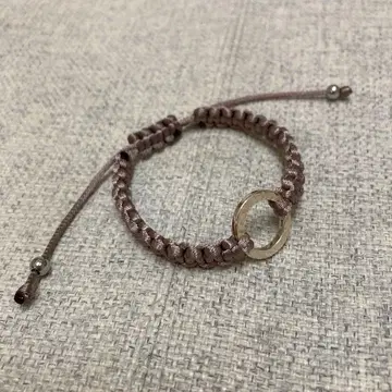 yuzen -DAWN- ANTIQUE BROWN 실버 팔찌