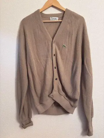LACOSTE 베이지 가디건