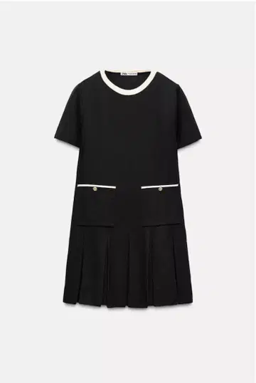 인기 상품! ZARA 플리츠 미니 원피스 S