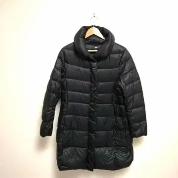 유니클로 울트라 라이트 다운 자켓 코트 블랙 XL 여성용