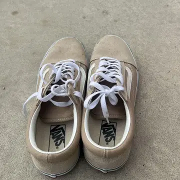 Vans V36CF-CALM 베이지 스니커즈 US9.5