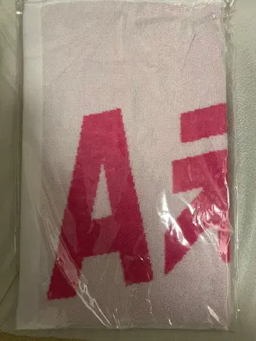 A! group 데뷔 투어 타월