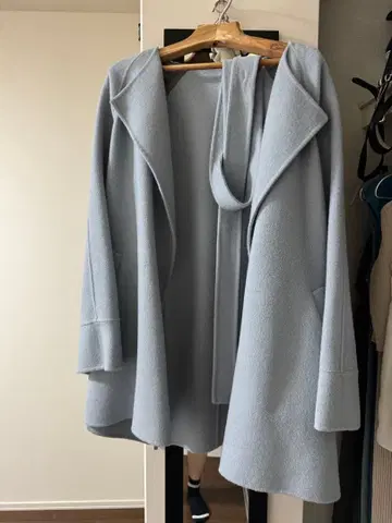 spick and span 110s 리버 판초풍 코트