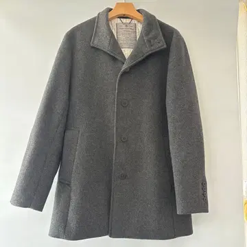 SUPER140'S 멜톤 싱글 스탠드 코트 나노 유니버스