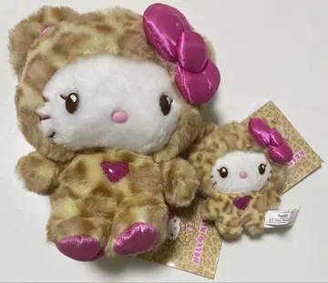 정품 산리오 갸루곰 키티 봉제 인형 마스코트