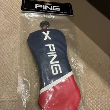 PING X 페어웨이 우드용 골프헤드커버 네이비/레드
