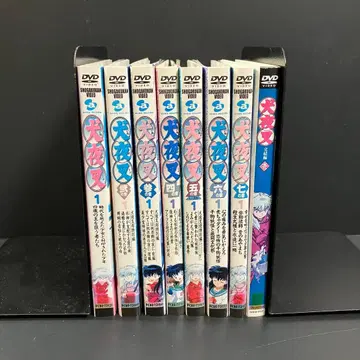 이누야샤 제1기~제7기+완결편 렌탈 DVD 애니메이션 전권 완결 세트