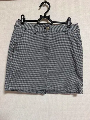 Titleist 타이틀리스트 여성용 하운드투스 체크 패턴 스커트 M