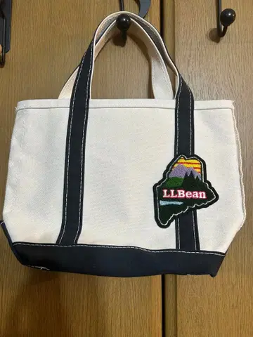 LLBean 엠블럼 포함 보트 앤 토트 오픈 탑 스몰 백 새상품