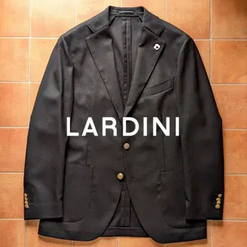 LARDINI 자켓 메탈 버튼 블레이저 블랙 48 사이즈