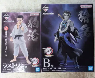 제일복권 귀멸의 칼날 코하쿠 카이가쿠 라스트원 피규어 세트