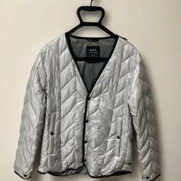 TATRAS 남성용 이너 라이너 깃털 실버색 방한용 사이즈 L
