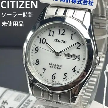 미사용 솔라 시계 설명서 포함 CITIZEN REGUNO 일본제 무브먼트