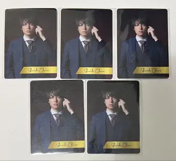 무대 우로보로스 트레이딩 카드 초노 신이치 세토 케이타 5장