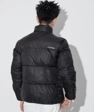 CONVERSE 블랙 다운 자켓