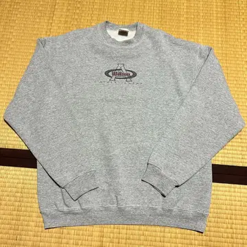 Wilson 그레이 맨투맨 트레이닝복 그레이