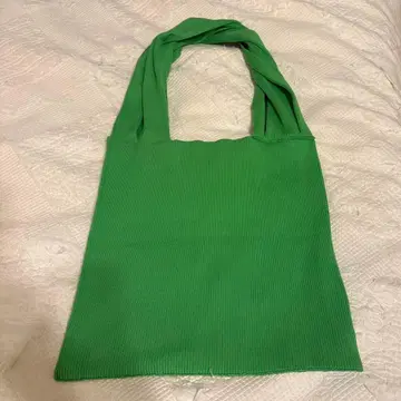 PERVERZE 퍼버즈 Cotton Rib Line Bag